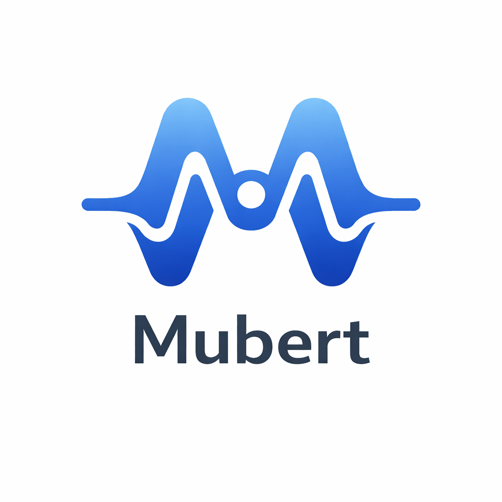 Mubert AI music generation logo icon for Freelance Planet audio tools catalog