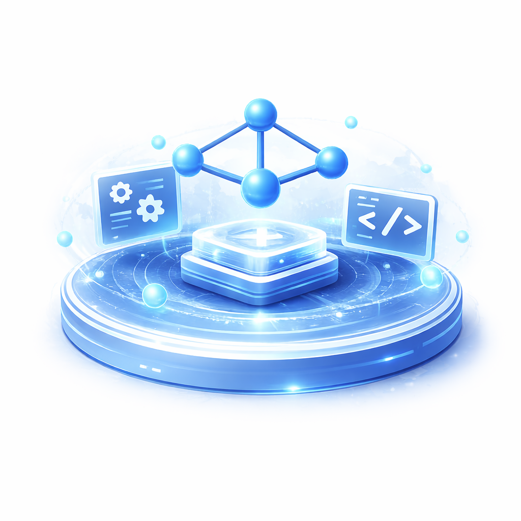 AI automation and agents visual showing intelligent workflow orchestration connected AI nodes and automation systems for Freelance Planet