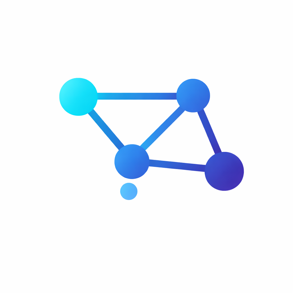 AI workflow automation icon with connected nodes representing no code automation platform for integrations and task orchestration for Freelance Planet