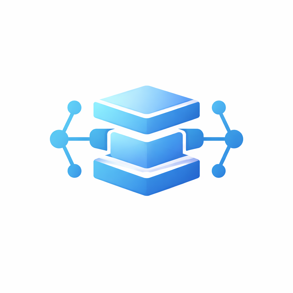 Emergent AI full stack web and mobile app generation icon with layered architecture and automation agents for Freelance Planet