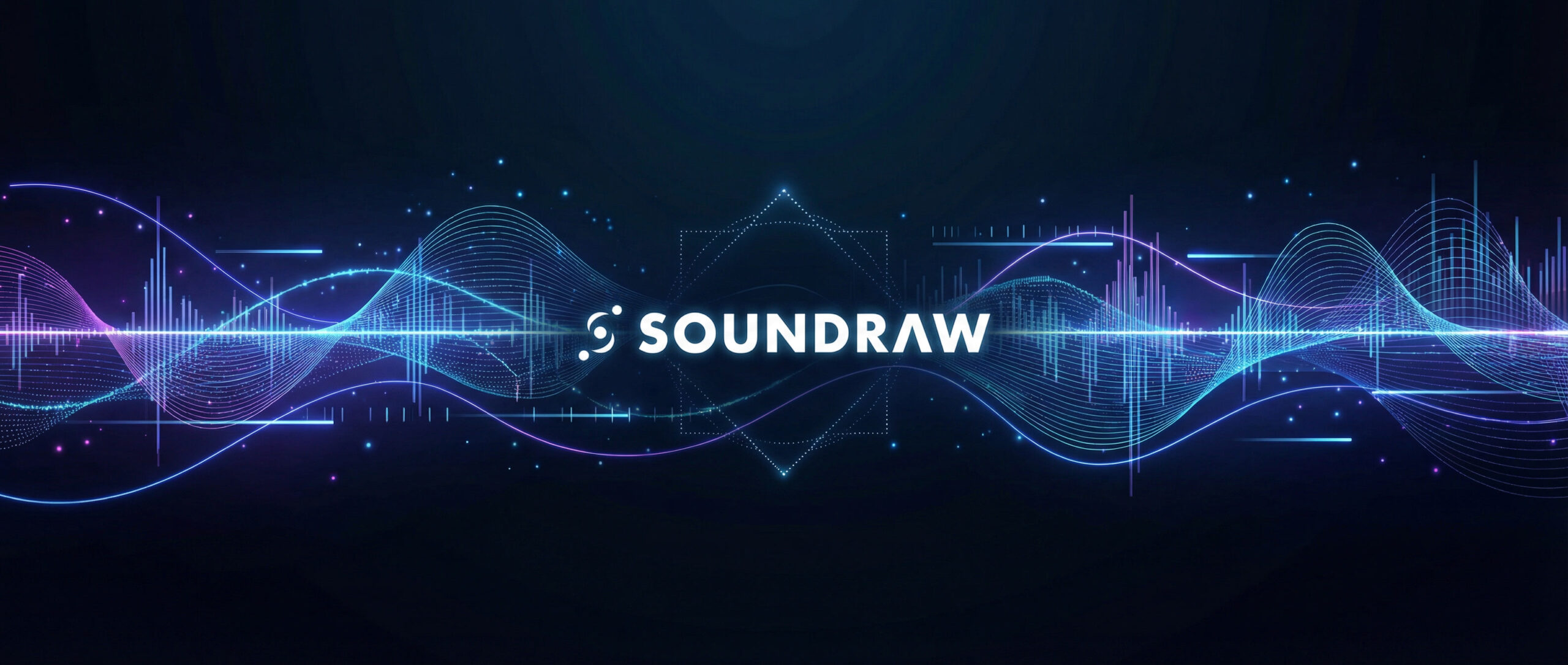 AI music generation banner for Soundraw illustrating customizable royalty free music creation for Freelance Planet
