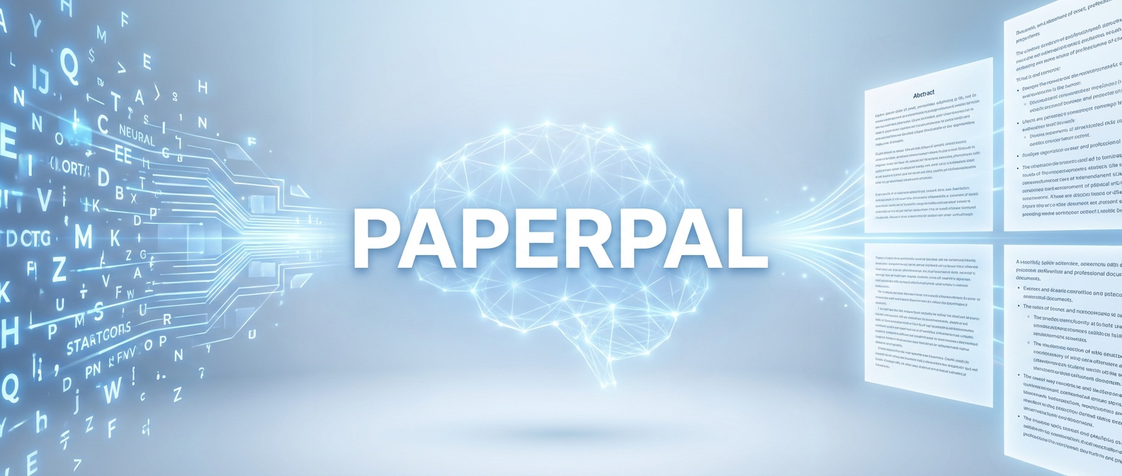 Paperpal AI writing and text improvement tool banner on Freelance Planet, academic and professional English editing workspace with clean modern SaaS design